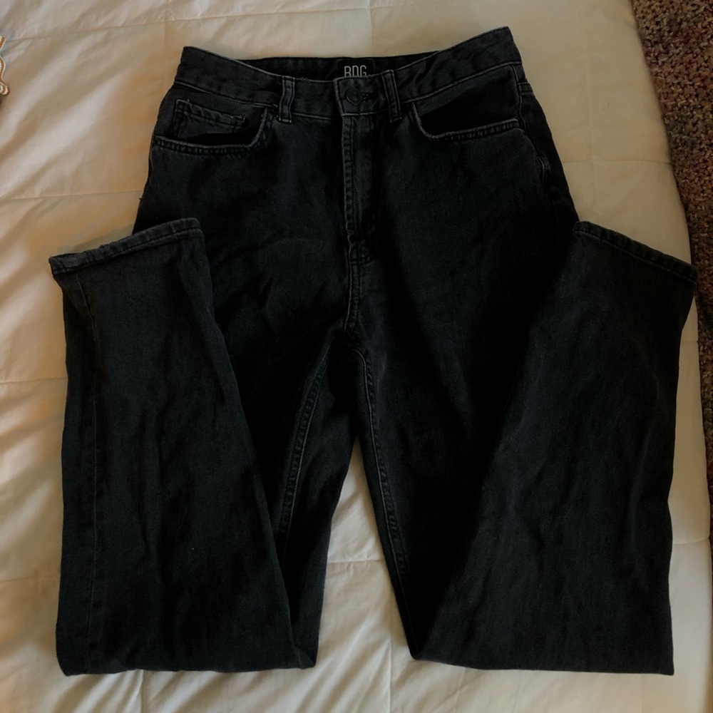 BDG black mom jeans